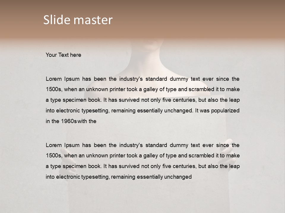 Billboard Back Board PowerPoint Template