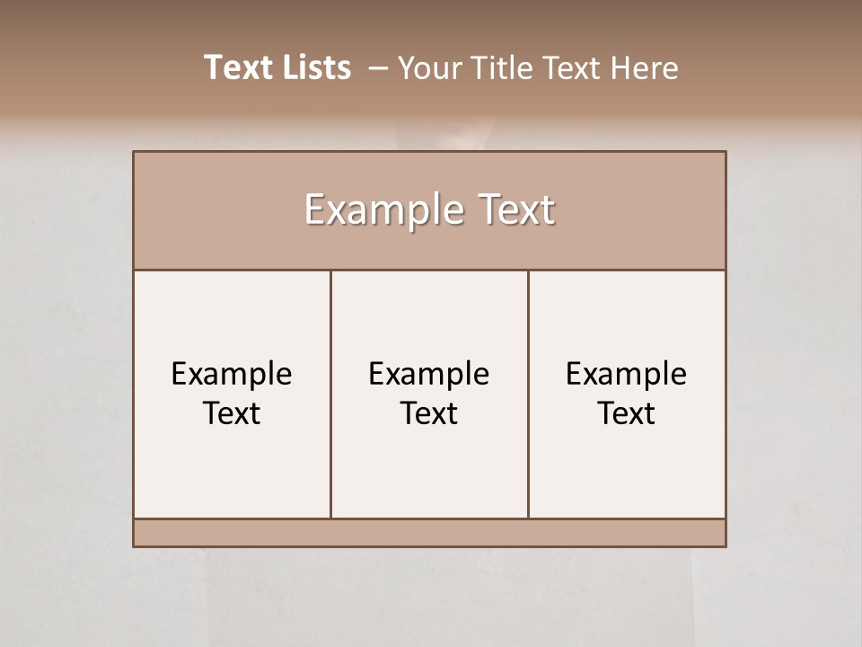 Billboard Back Board PowerPoint Template