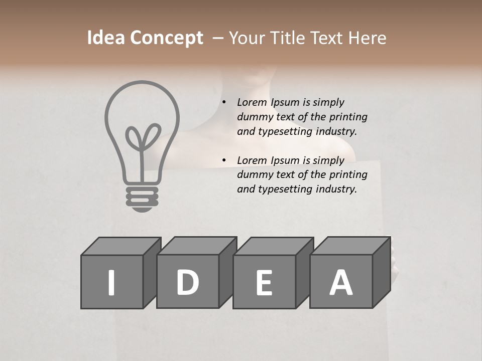 Billboard Back Board PowerPoint Template