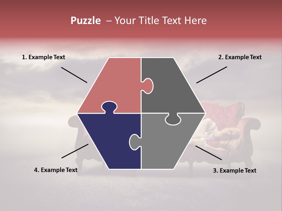 Emotion Caucasian Landscaped PowerPoint Template