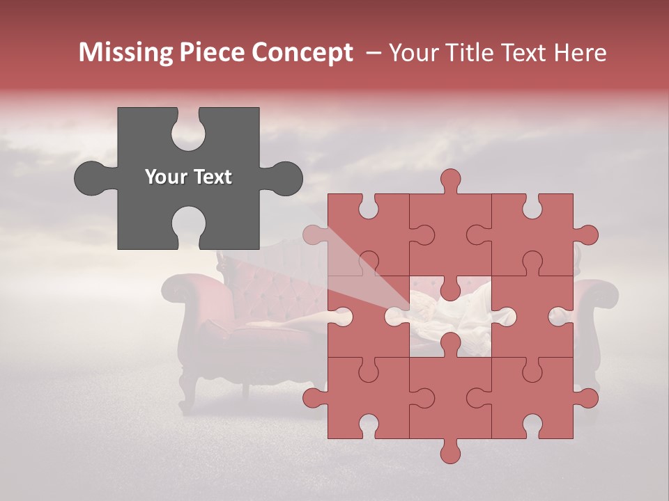 Emotion Caucasian Landscaped PowerPoint Template