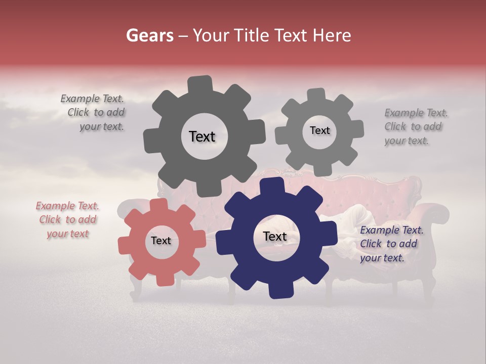 Emotion Caucasian Landscaped PowerPoint Template