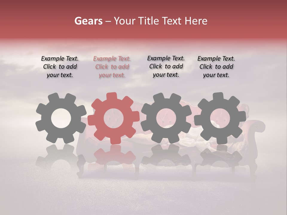 Emotion Caucasian Landscaped PowerPoint Template