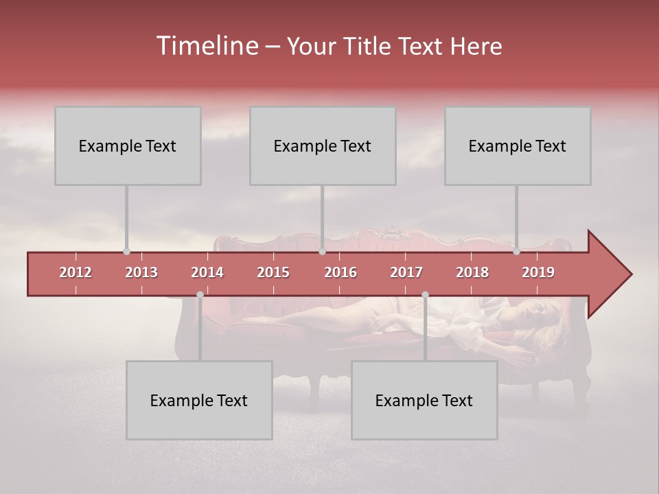 Emotion Caucasian Landscaped PowerPoint Template