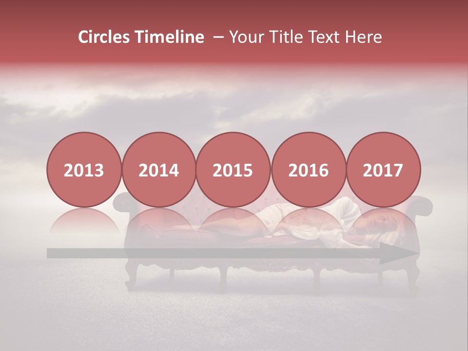 Emotion Caucasian Landscaped PowerPoint Template