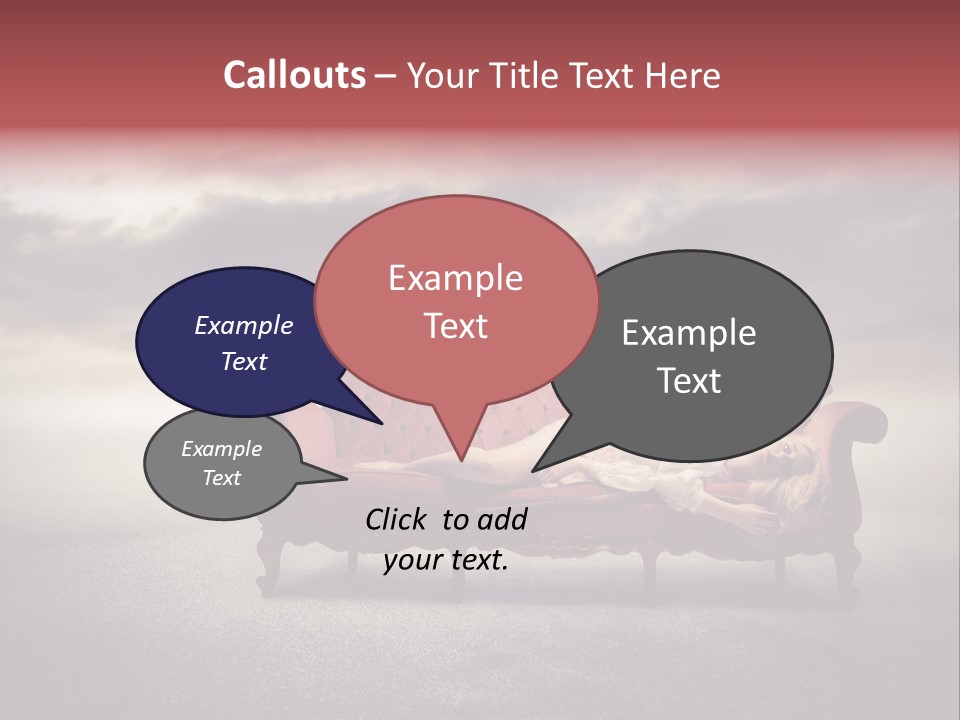 Emotion Caucasian Landscaped PowerPoint Template