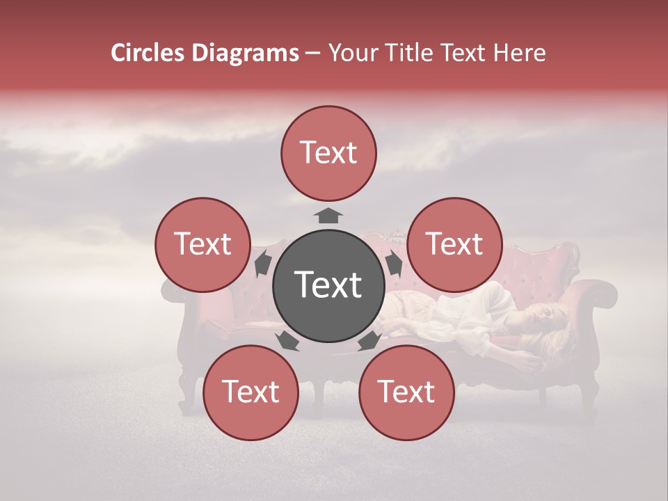 Emotion Caucasian Landscaped PowerPoint Template