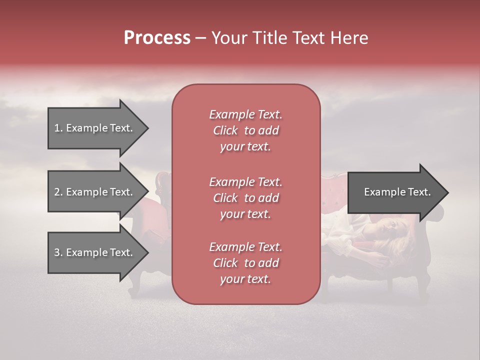 Emotion Caucasian Landscaped PowerPoint Template