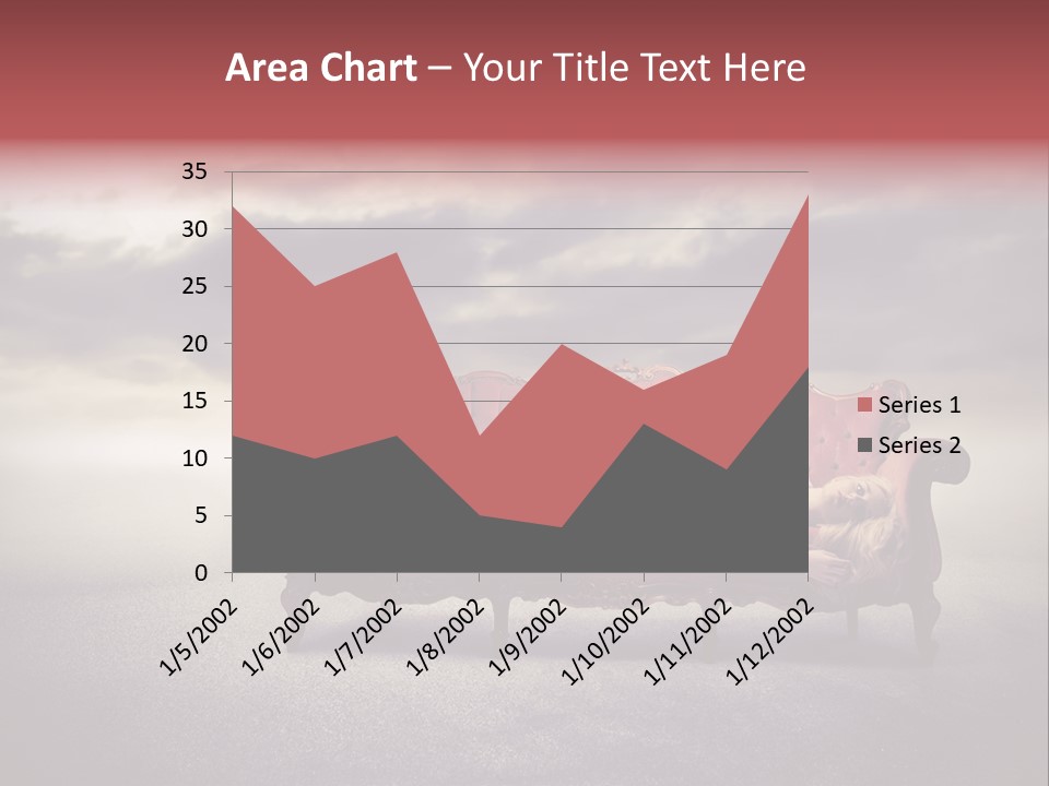 Emotion Caucasian Landscaped PowerPoint Template