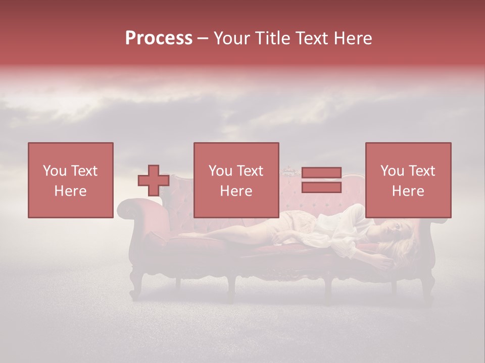 Emotion Caucasian Landscaped PowerPoint Template