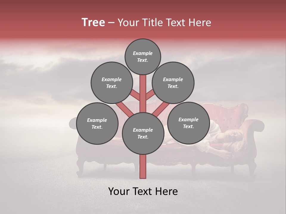 Emotion Caucasian Landscaped PowerPoint Template