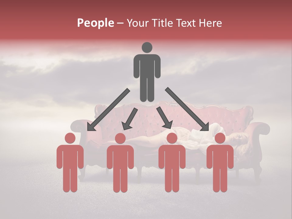 Emotion Caucasian Landscaped PowerPoint Template