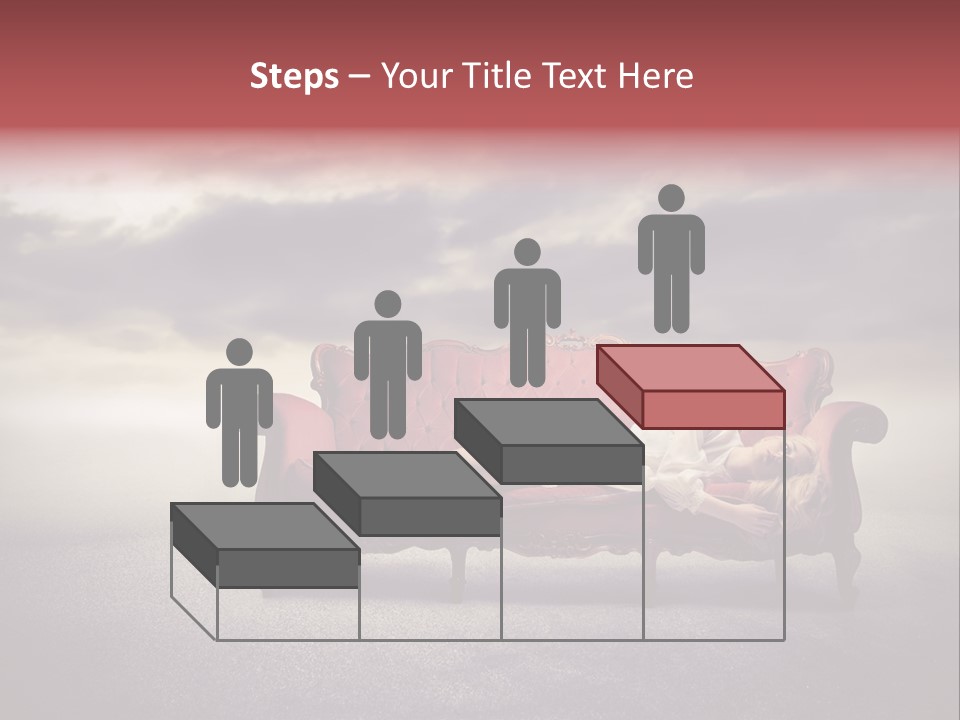 Emotion Caucasian Landscaped PowerPoint Template
