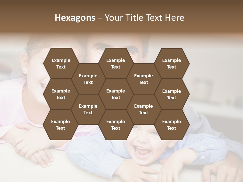 Affectionate Family Smile PowerPoint Template