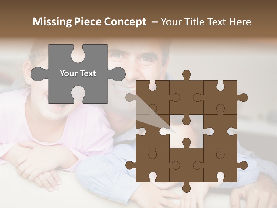 Affectionate Family Smile PowerPoint Template