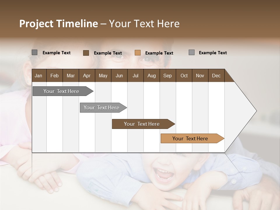 Affectionate Family Smile PowerPoint Template