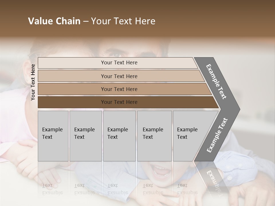 Affectionate Family Smile PowerPoint Template