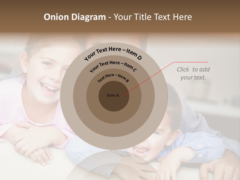 Affectionate Family Smile PowerPoint Template