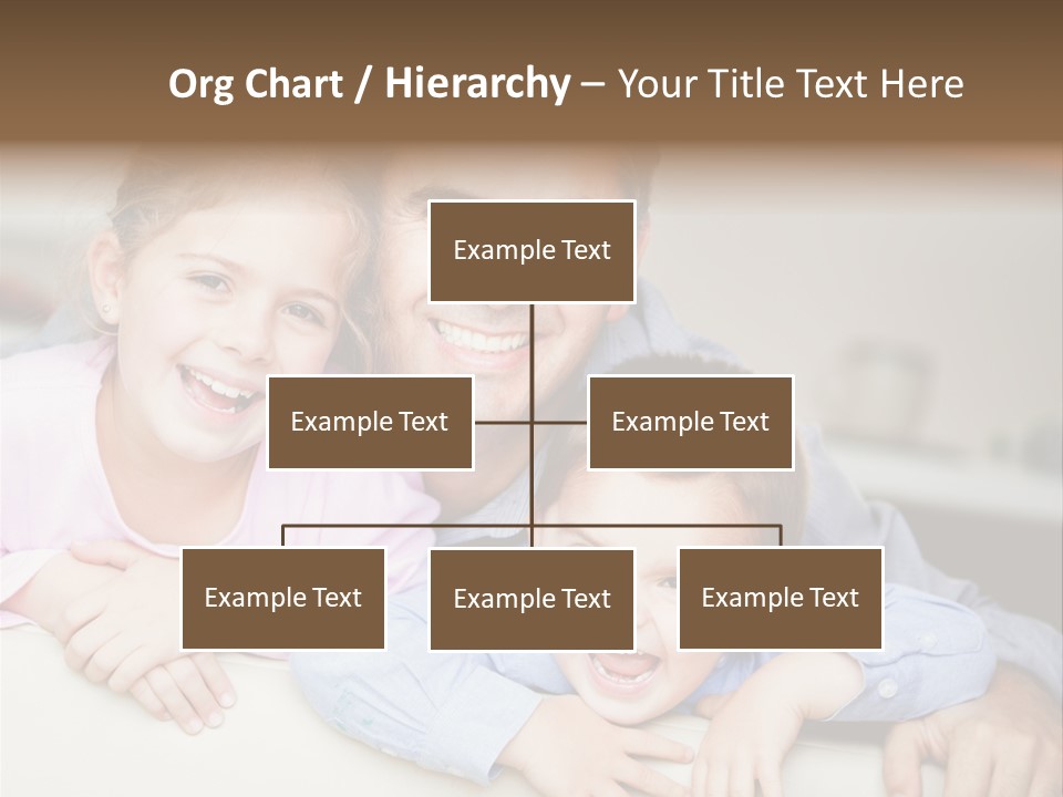 Affectionate Family Smile PowerPoint Template