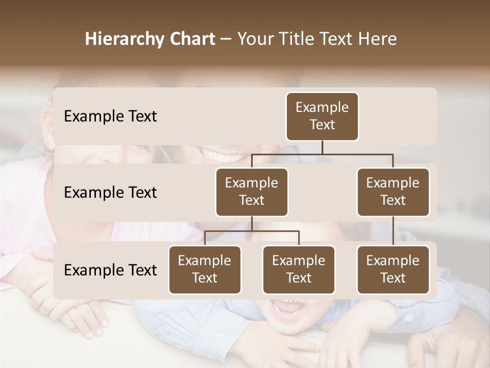 Affectionate Family Smile PowerPoint Template
