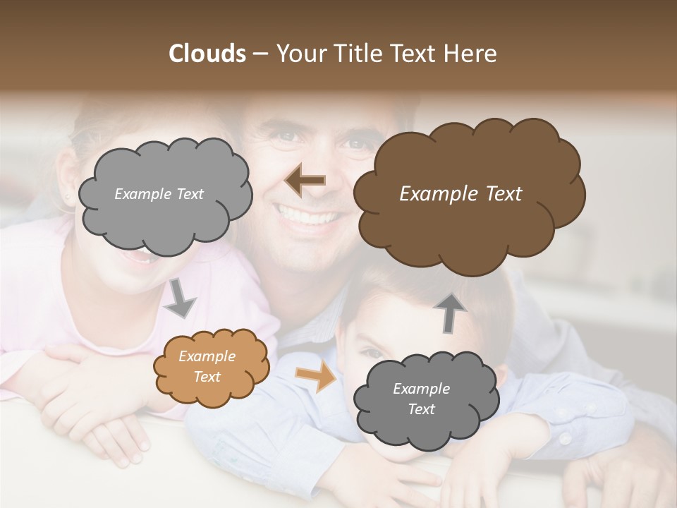 Affectionate Family Smile PowerPoint Template