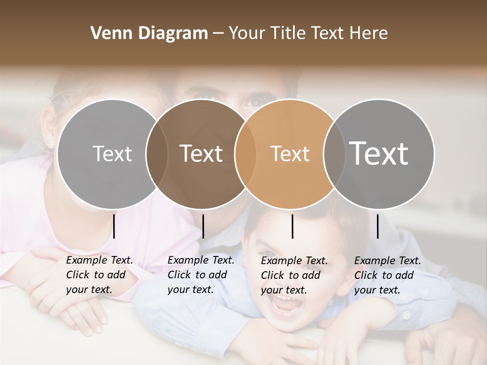 Affectionate Family Smile PowerPoint Template