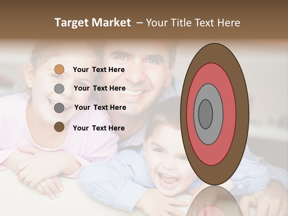 Affectionate Family Smile PowerPoint Template