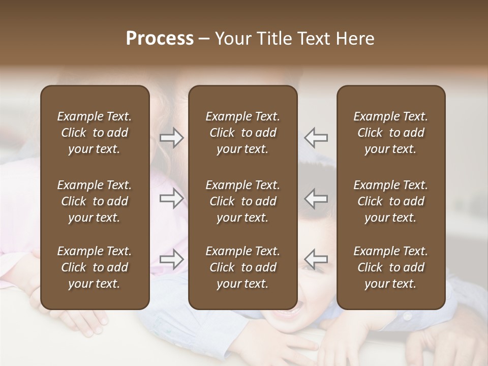 Affectionate Family Smile PowerPoint Template