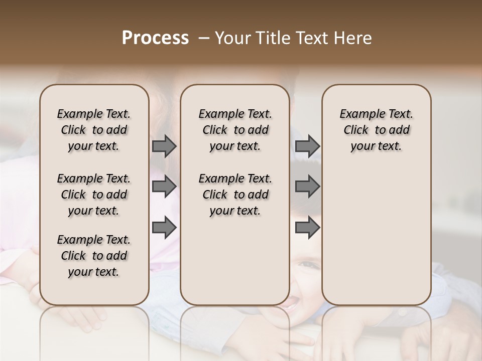 Affectionate Family Smile PowerPoint Template