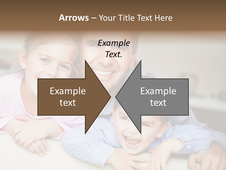 Affectionate Family Smile PowerPoint Template