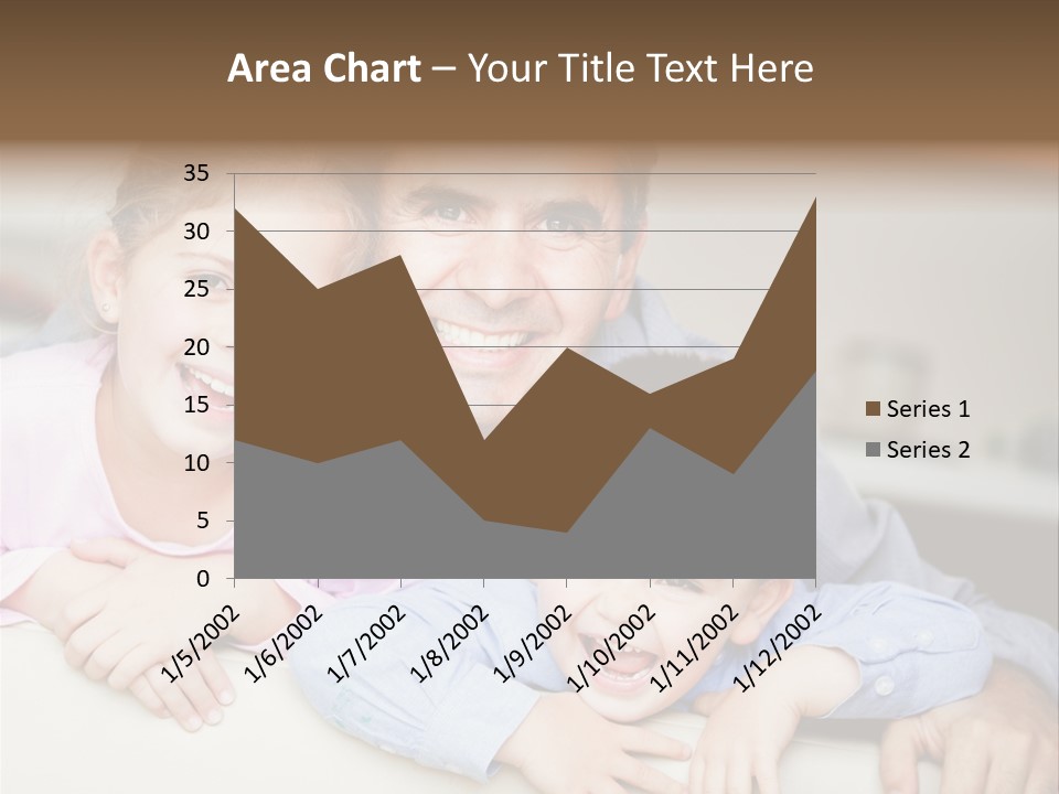 Affectionate Family Smile PowerPoint Template
