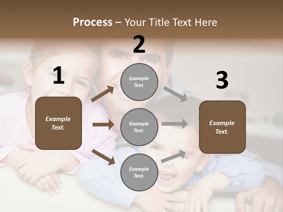 Affectionate Family Smile PowerPoint Template