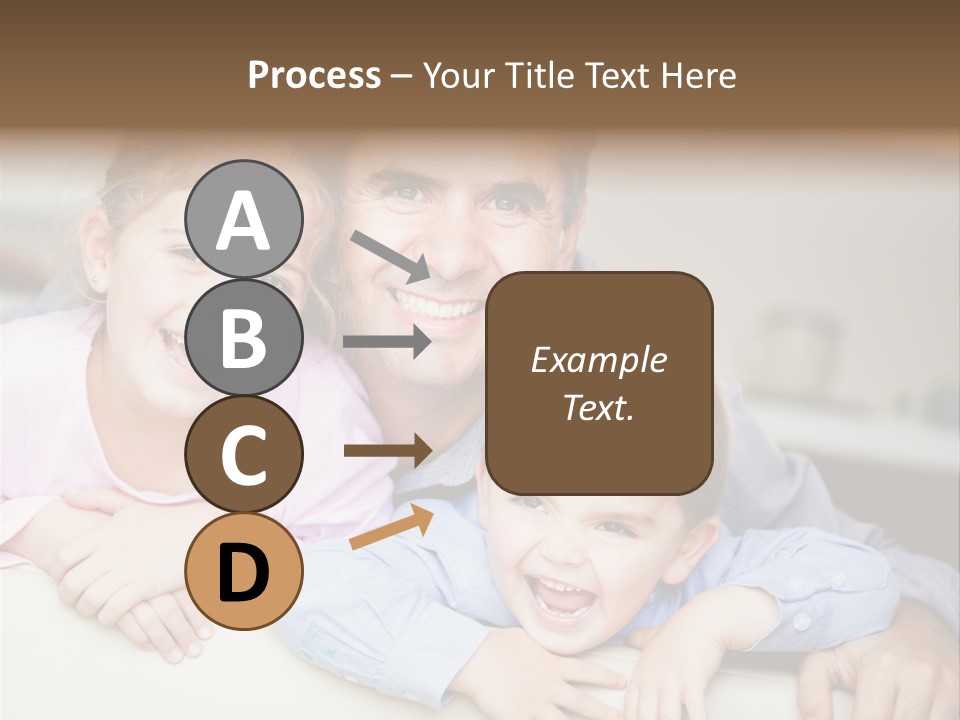 Affectionate Family Smile PowerPoint Template