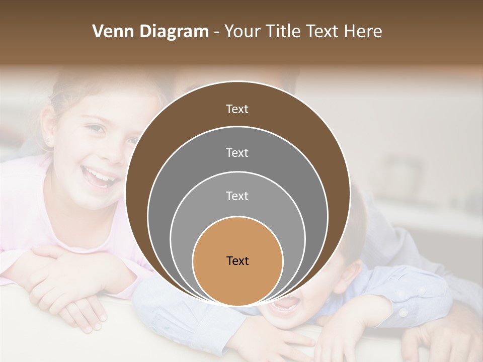 Affectionate Family Smile PowerPoint Template