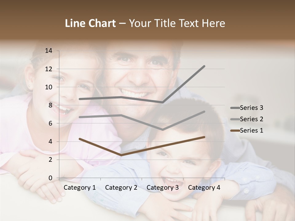 Affectionate Family Smile PowerPoint Template