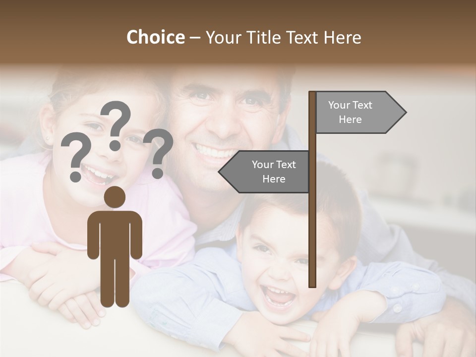 Affectionate Family Smile PowerPoint Template
