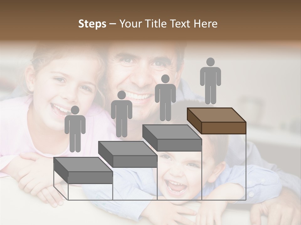 Affectionate Family Smile PowerPoint Template