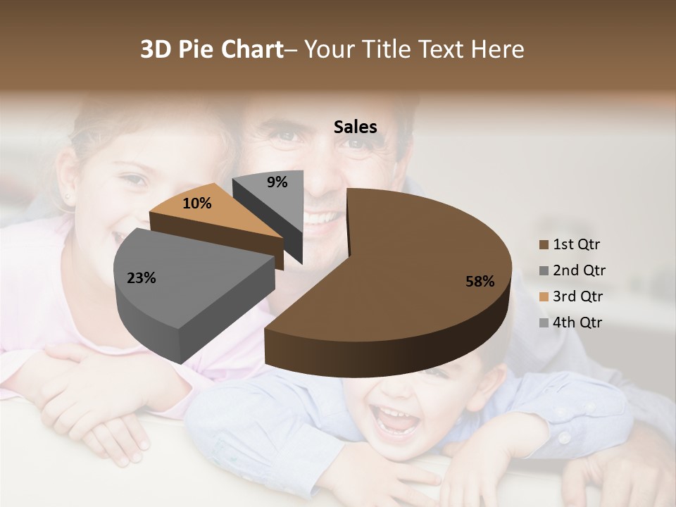 Affectionate Family Smile PowerPoint Template