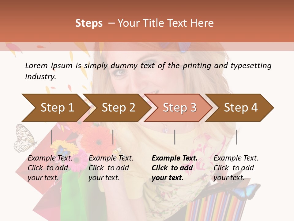 Design Floral Season PowerPoint Template