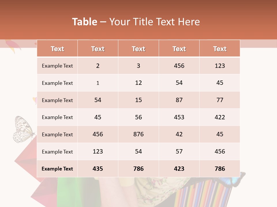 Design Floral Season PowerPoint Template