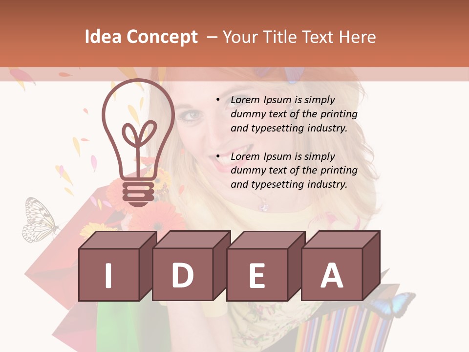 Design Floral Season PowerPoint Template