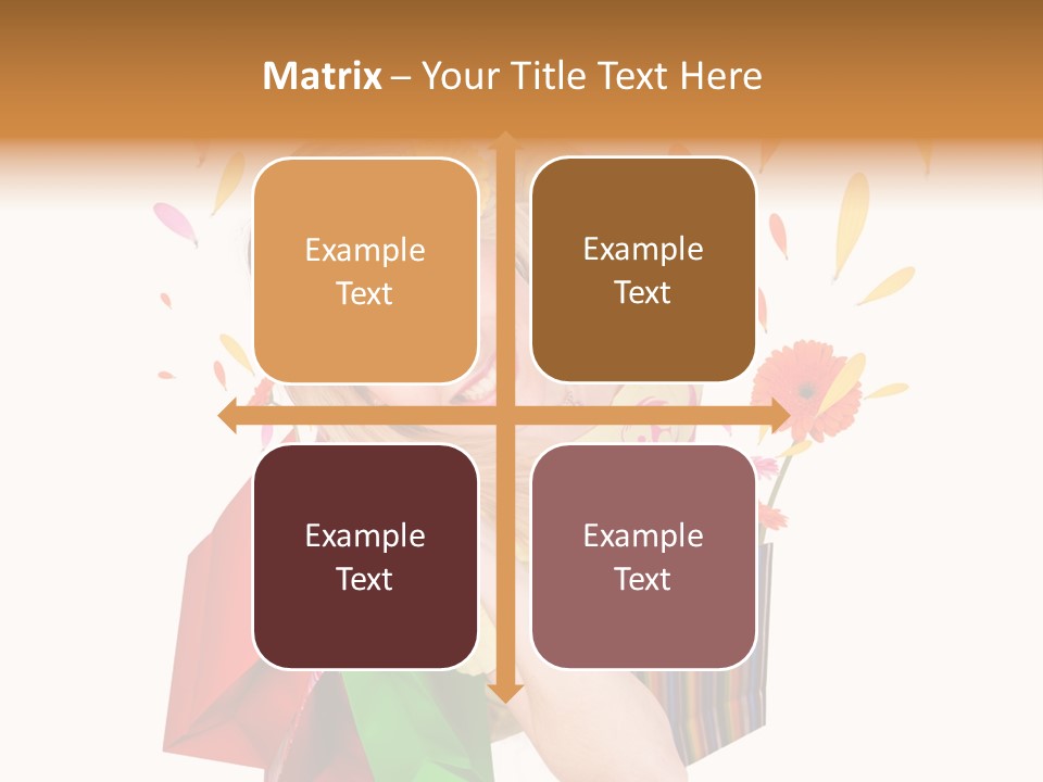 Sell Female Elegance PowerPoint Template