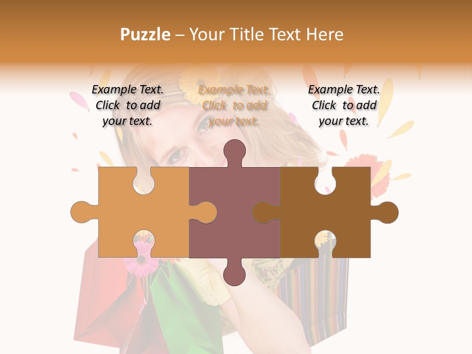 Sell Female Elegance PowerPoint Template