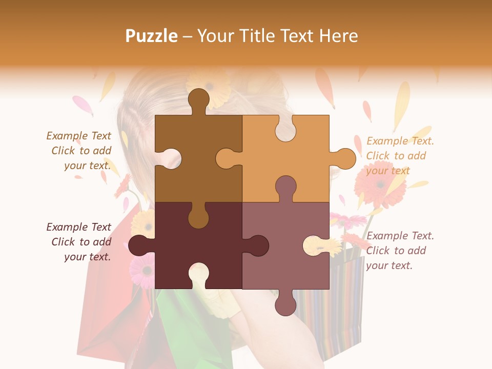 Sell Female Elegance PowerPoint Template