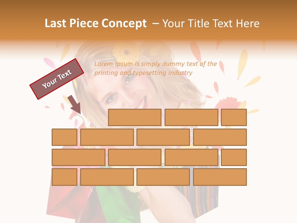 Sell Female Elegance PowerPoint Template