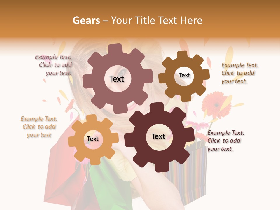 Sell Female Elegance PowerPoint Template