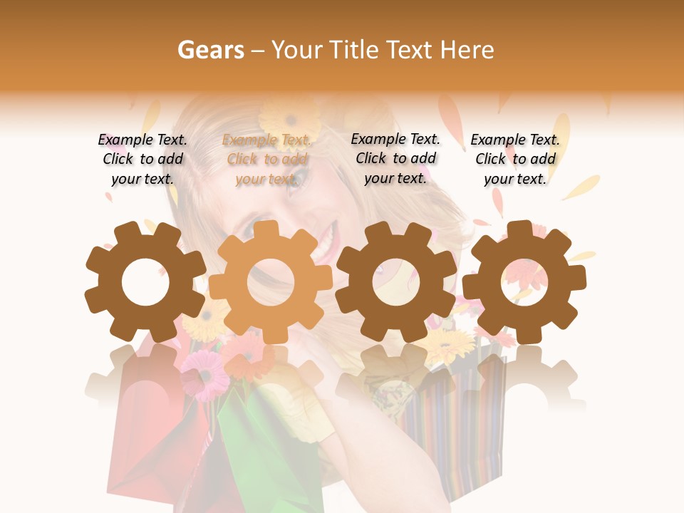 Sell Female Elegance PowerPoint Template