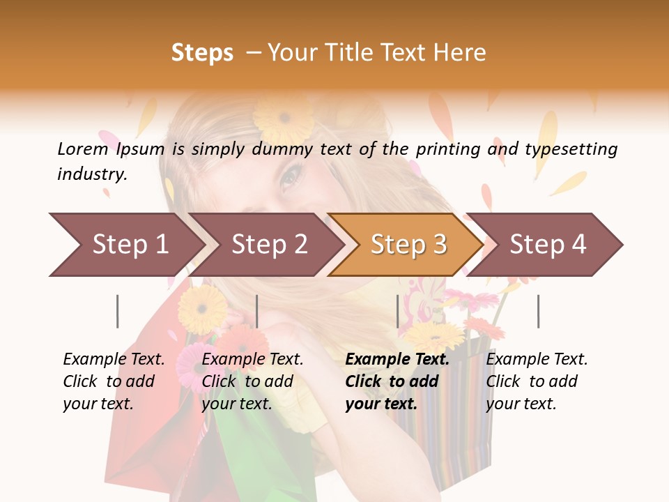 Sell Female Elegance PowerPoint Template