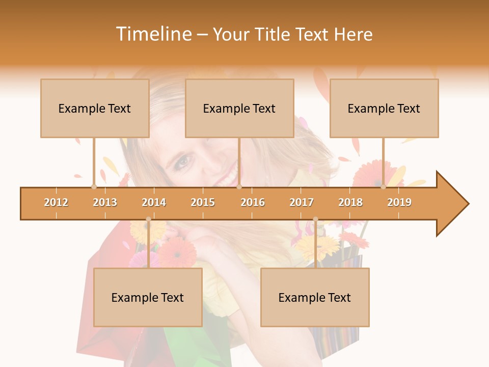 Sell Female Elegance PowerPoint Template