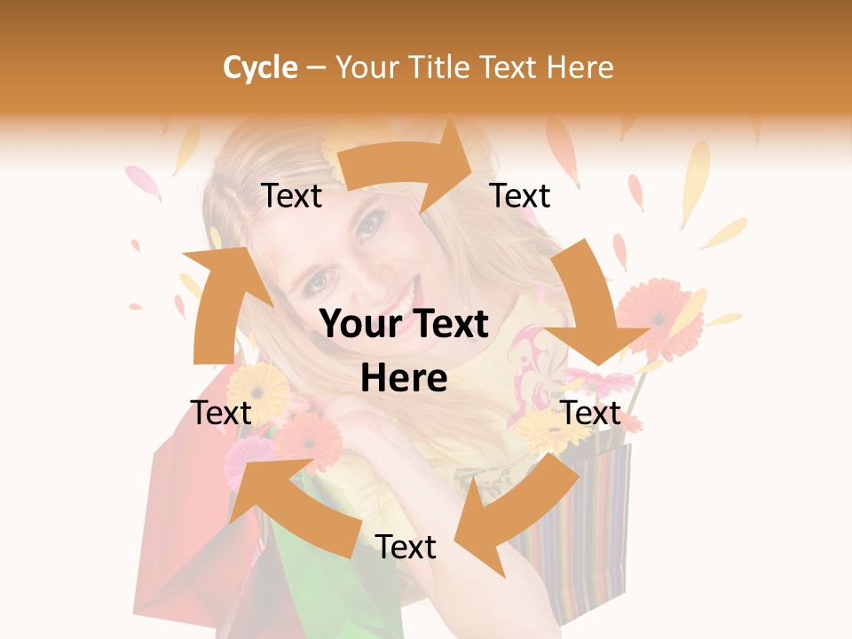 Sell Female Elegance PowerPoint Template